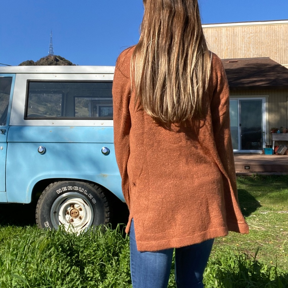 Forever 21 long orange top